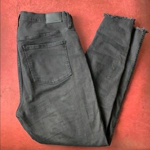 Madewell 10” High-Rise Skinny Jeans Berkeley Black